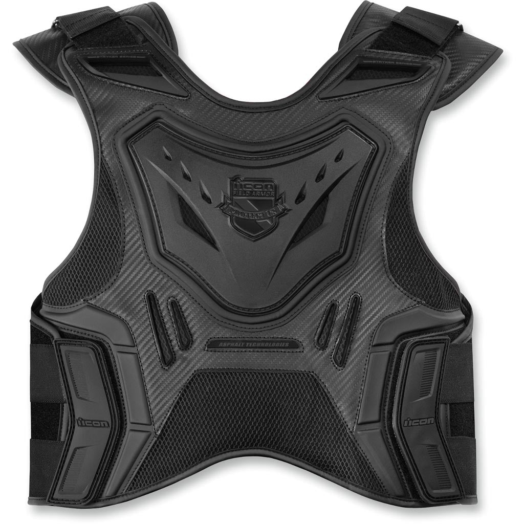 ICON Stryker Vest Stealth - Front View