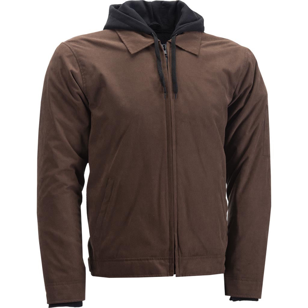 Highway 21 Gearhead Jacket Brown - Front View