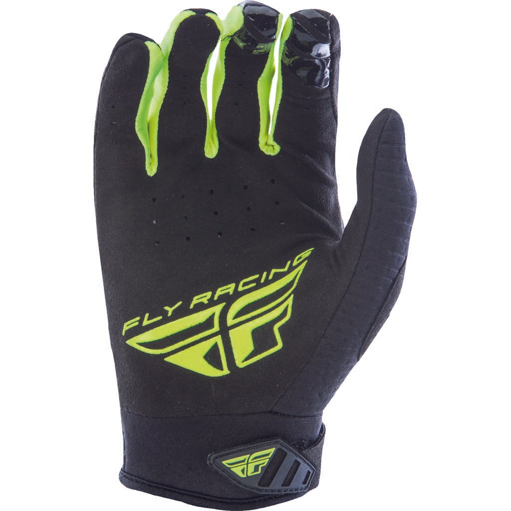 Fly Racing Patrol XC Lite Gloves Black/Hi-Vis - Palm View