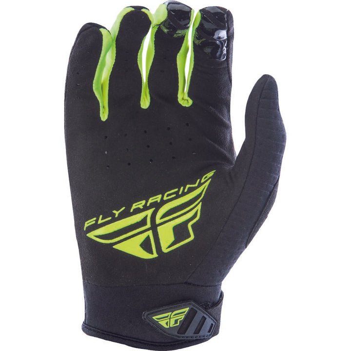 Fly Racing Patrol XC Lite Gloves Black/Hi-Vis - Palm View