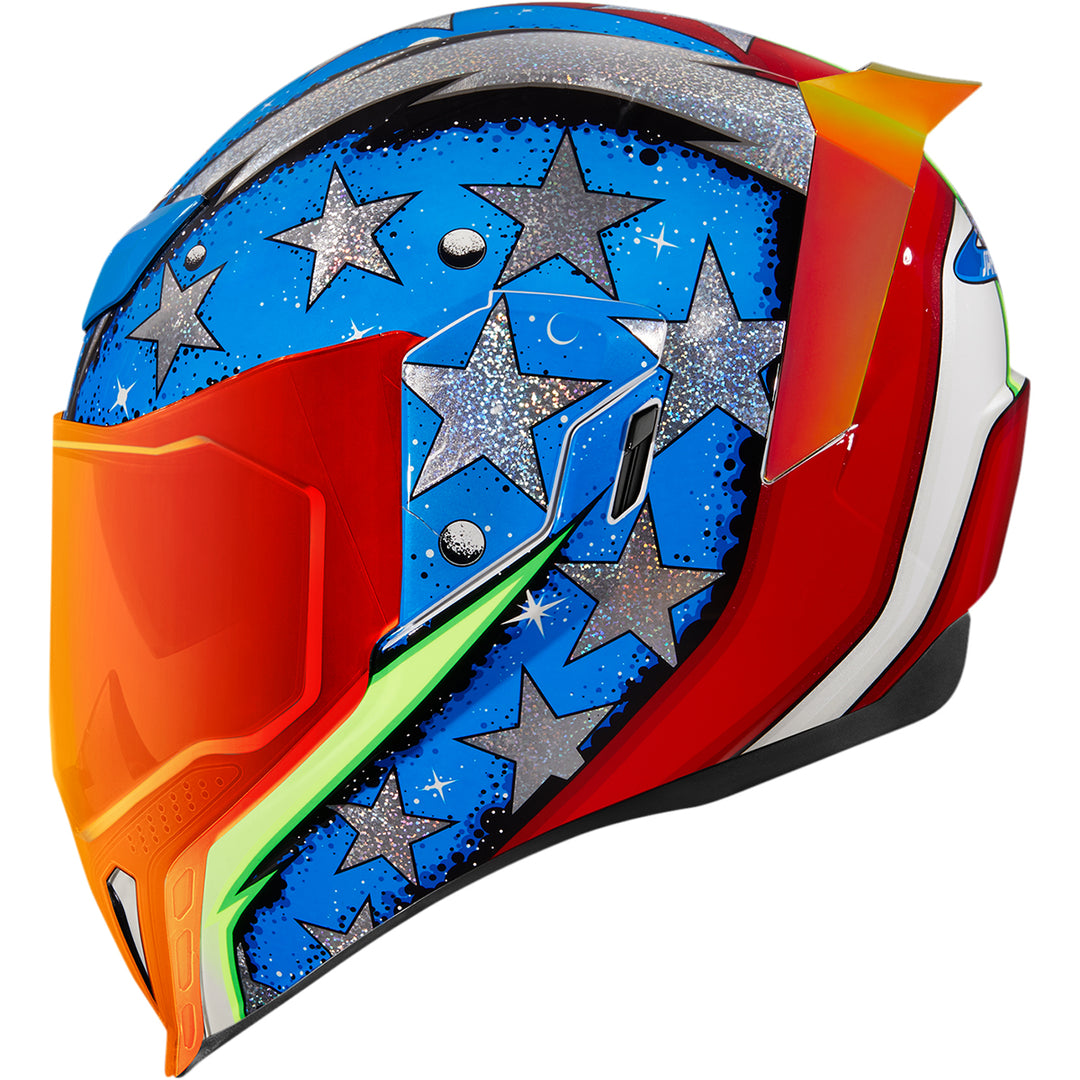 ICON Airflite™ Space Force Helmet Glory - Left Side View