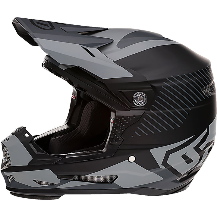 6D Helmets ATR-2Y Fusion Youth Helmet Black - Left Side View