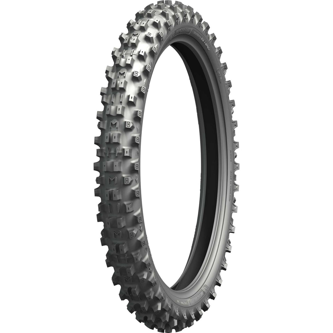 Michelin Enduro Medium Tire Front - Angled Side View