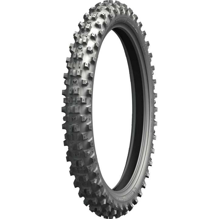 Michelin Enduro Medium Tire Front - Angled Side View