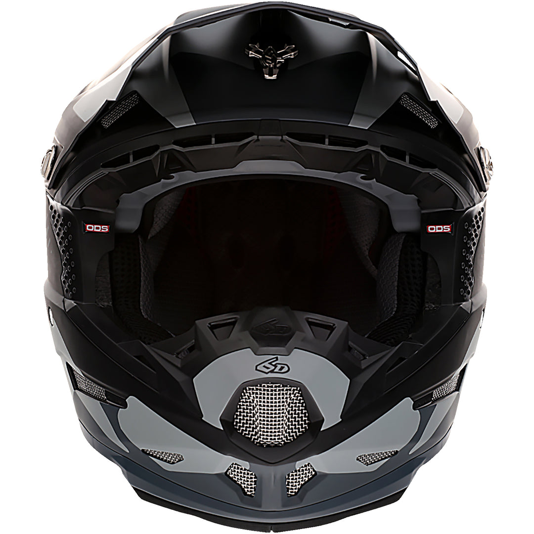 6D Helmets ATR-2 Fusion Helmet Black - Front View