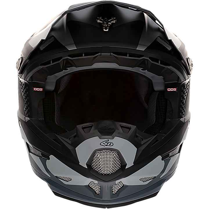 6D Helmets ATR-2 Fusion Helmet Black - Front View