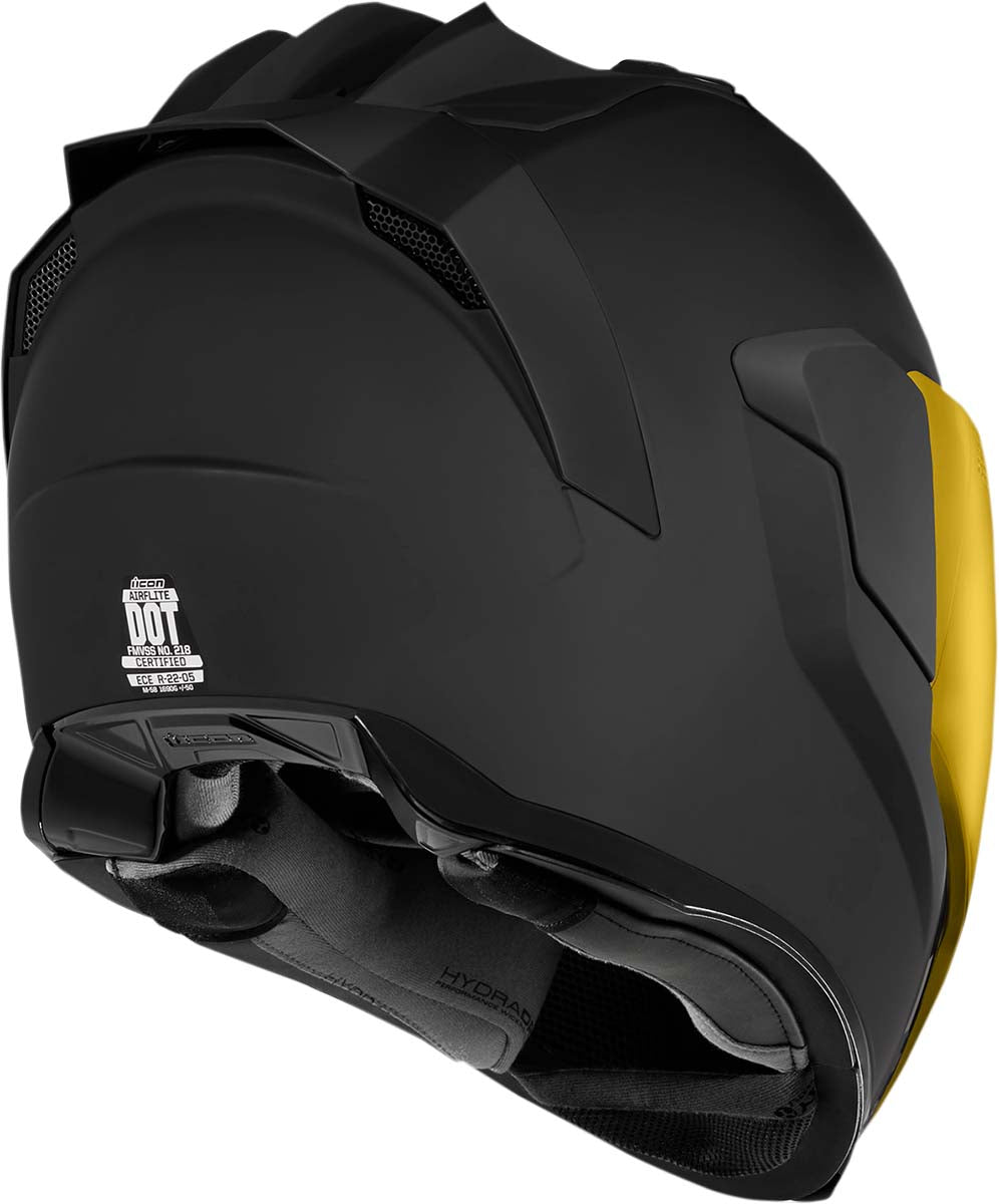 ICON Airflite™ Helmet - Peacekeeper - Rubatone Black