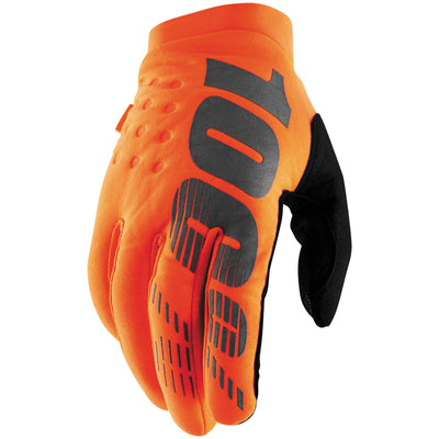 100% Men's Brisker Cold-weather Gloves