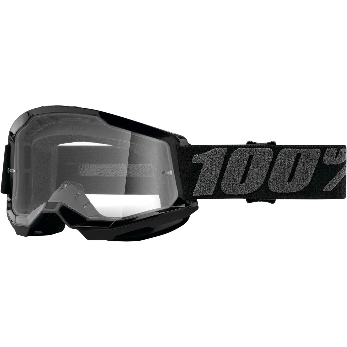 100% Strata 2 Off Road Goggles - Clear Lens