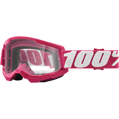 100% Strata 2 Off Road Goggles - Clear Lens