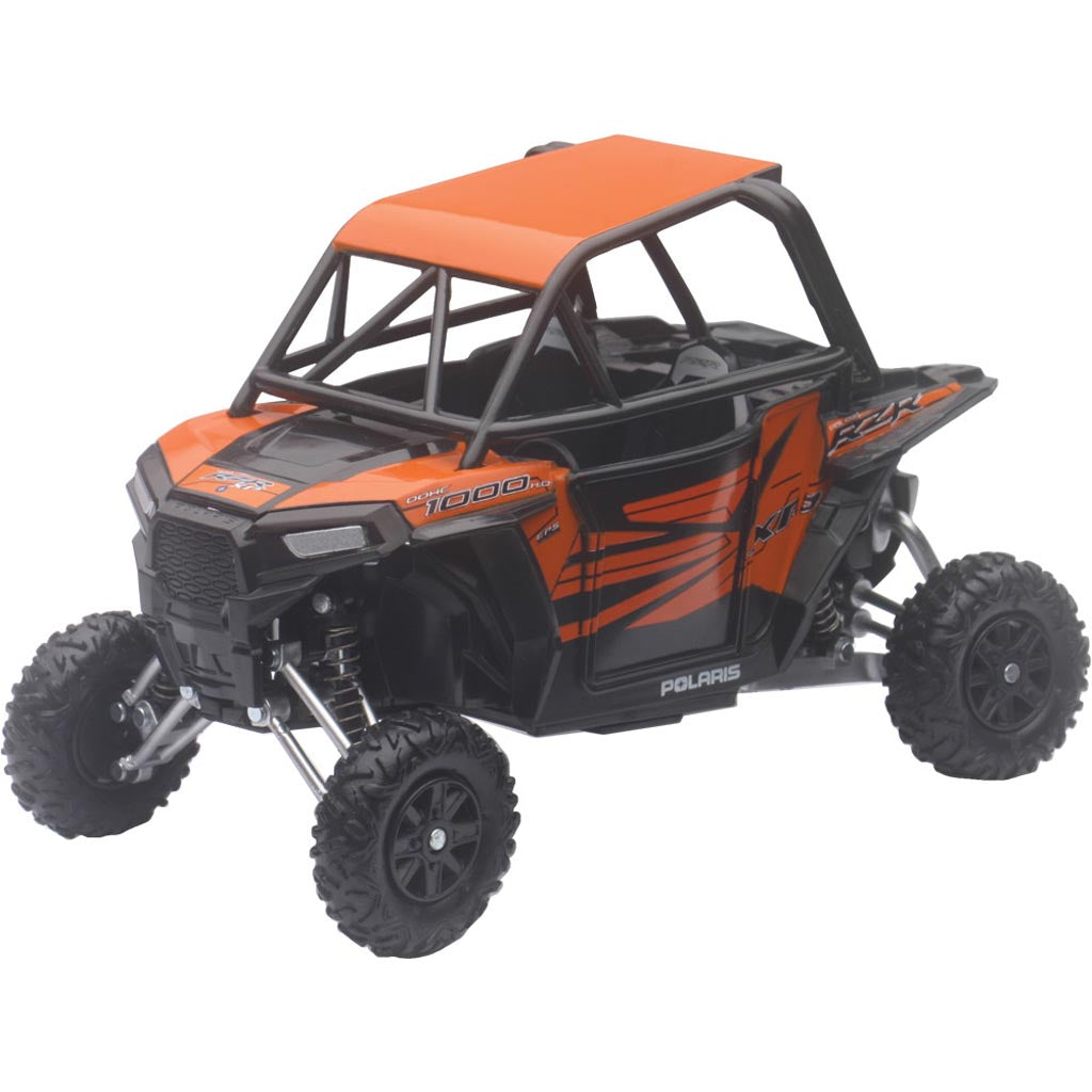 New-Ray Toys Nr Polaris Rzr 1000Xp Org Utv - Front Side View of Replica