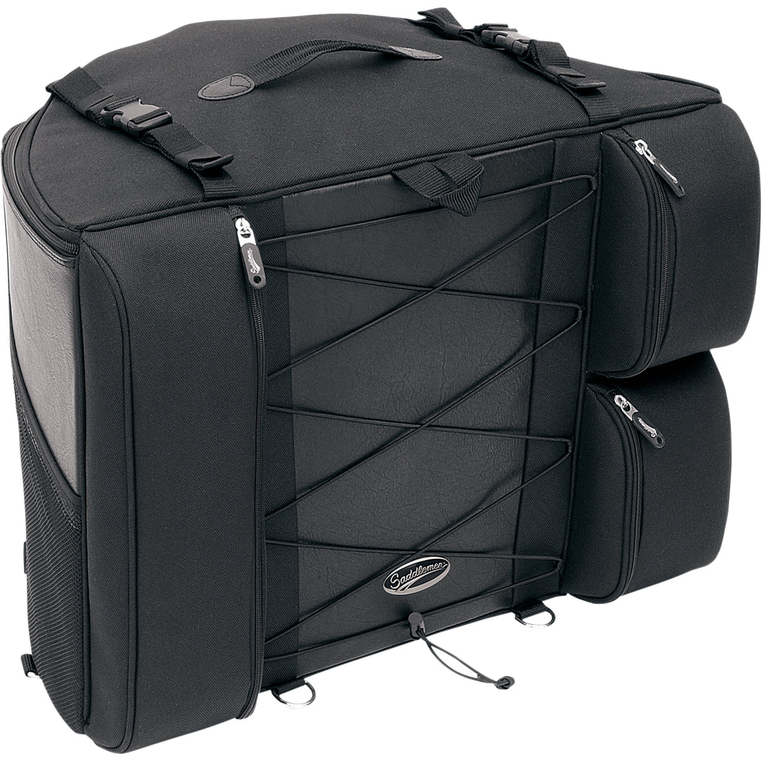 SADDLEMEN BR4100 Dresser Backseat Bag - Front Side View
