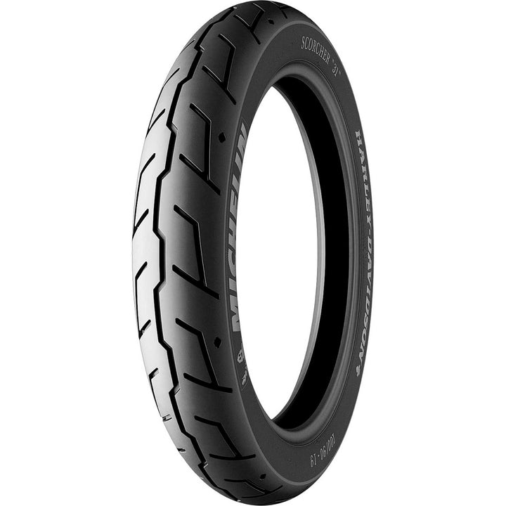 Michelin Scorcher 31 Tire Front - Angled Side View