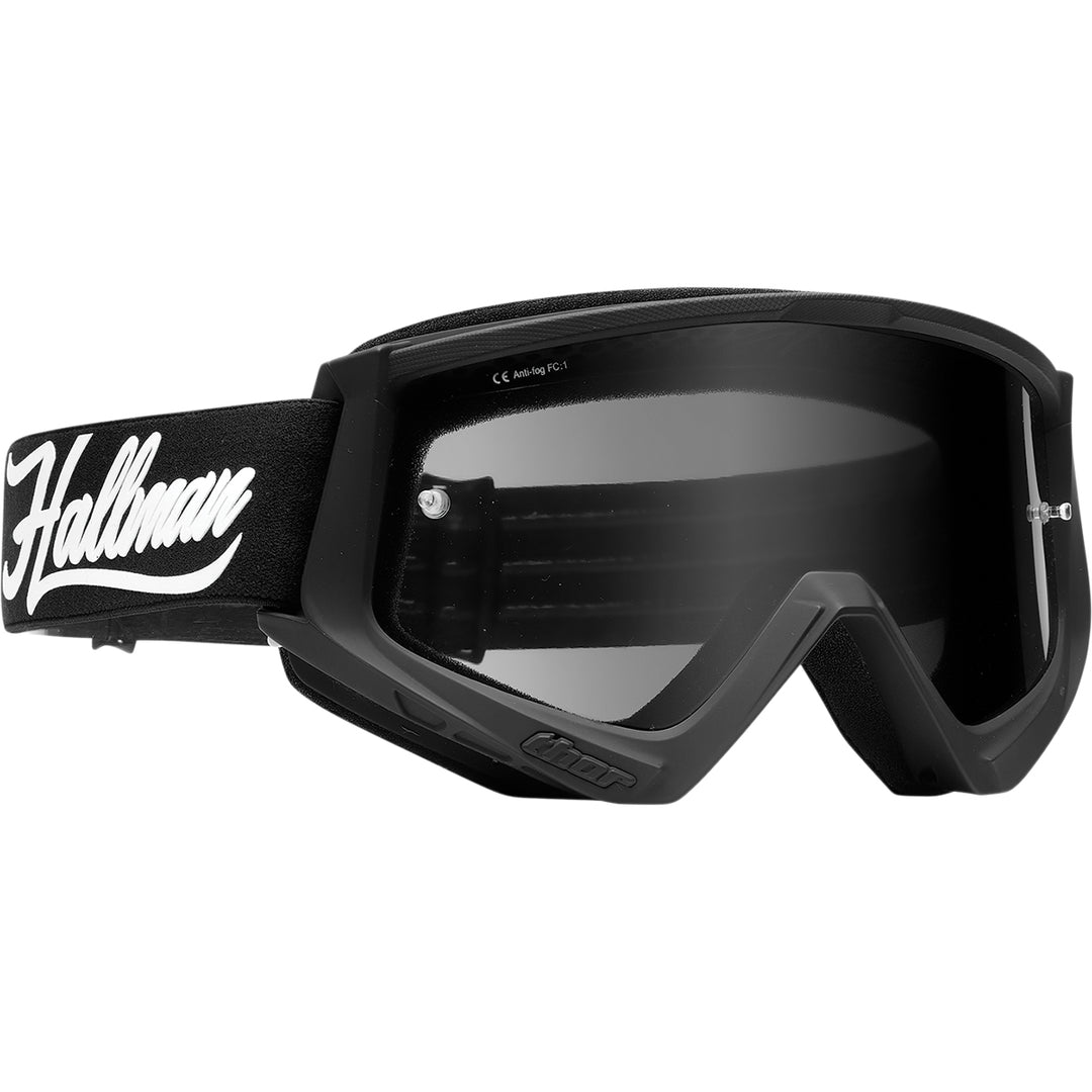 THOR Combat Racer Goggles Hallman - Front Side View