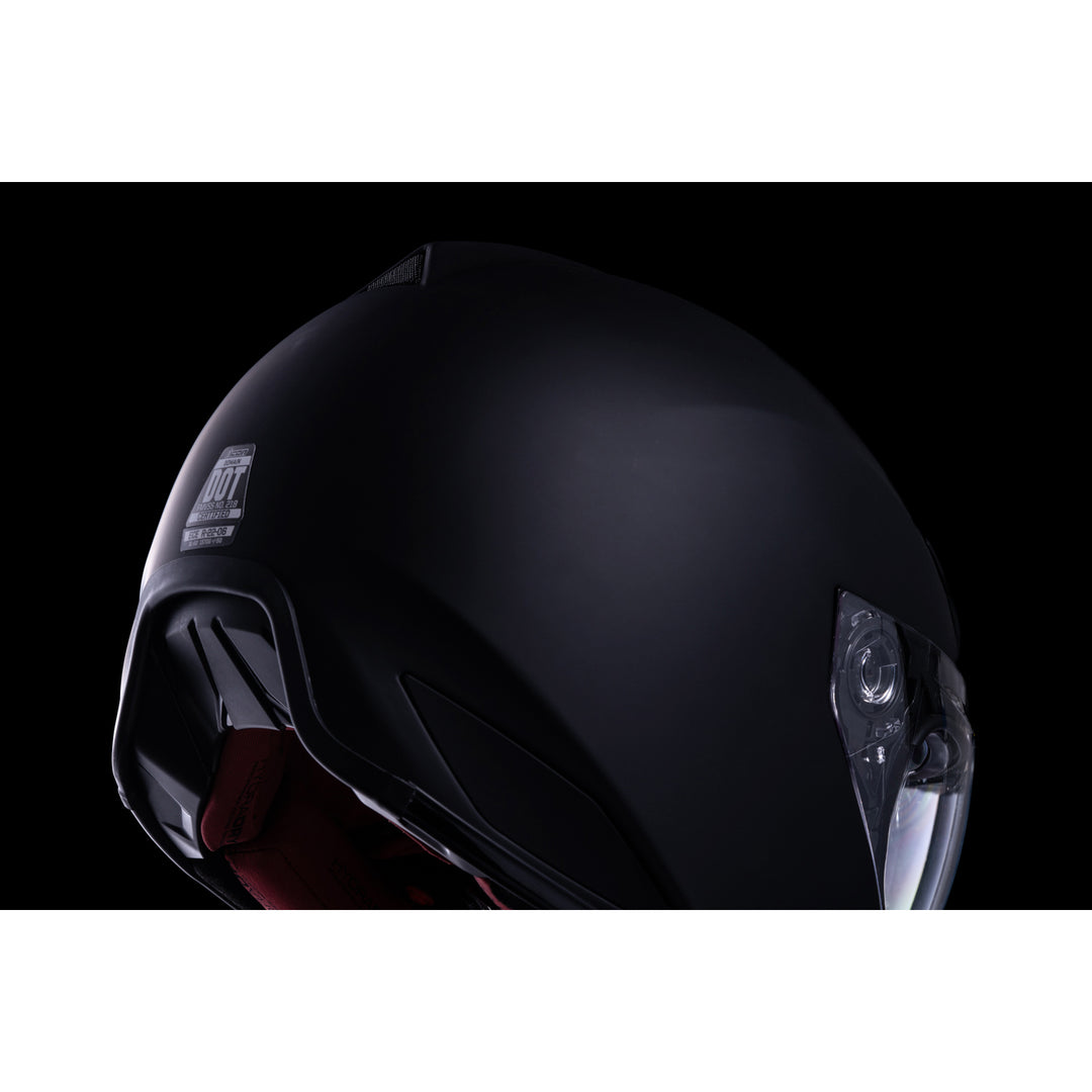 ICON Domain™ Rubatone Helmet - Close-Up of Rear Right Side Details