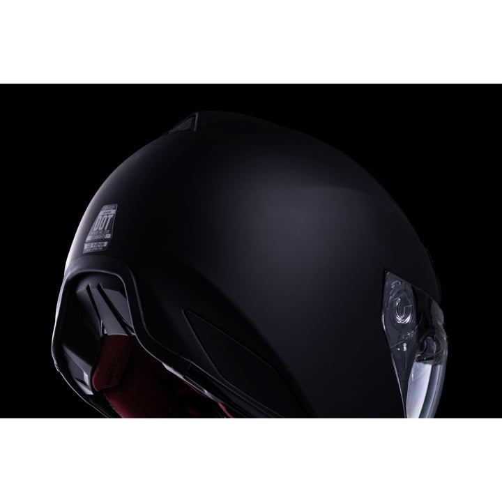 ICON Domain™ Rubatone Helmet - Close-Up of Rear Right Side Details