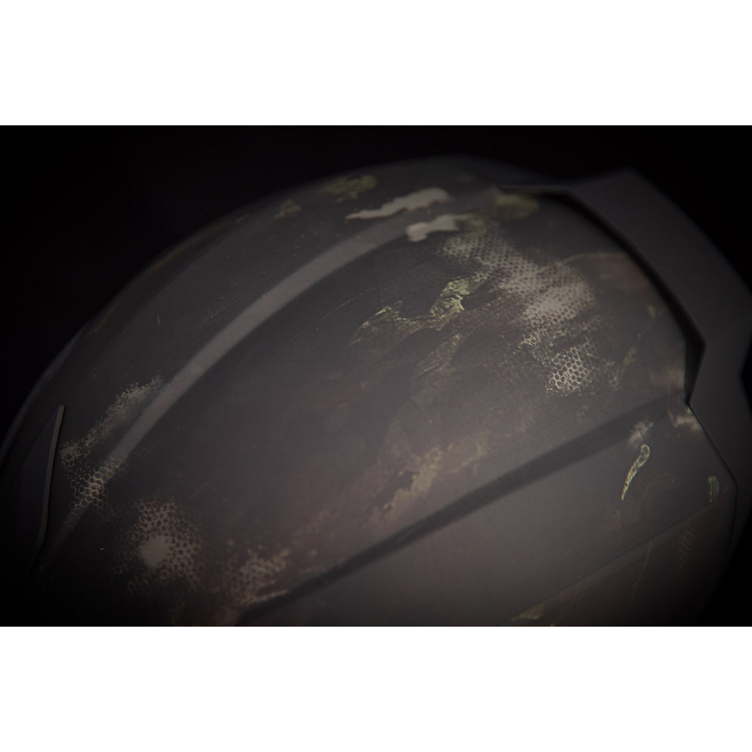 ICON Airflite™ Demo MIPS® Helmet Black - Close-Up of Top Details