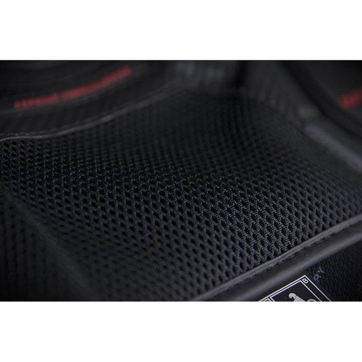 ICON Stryker Vest Red - Close-Up of Mesh Material