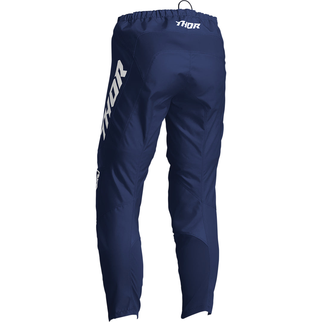 THOR Youth Sector Minimal Pants Navy - Rear View