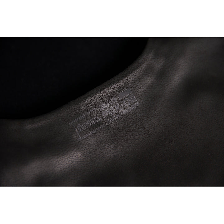 ICON Backlot Vest Black - Close-Up of Label