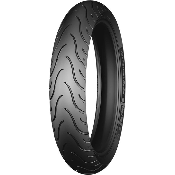 Michelin Pilot Street Radial Tire Front - Angled Side View