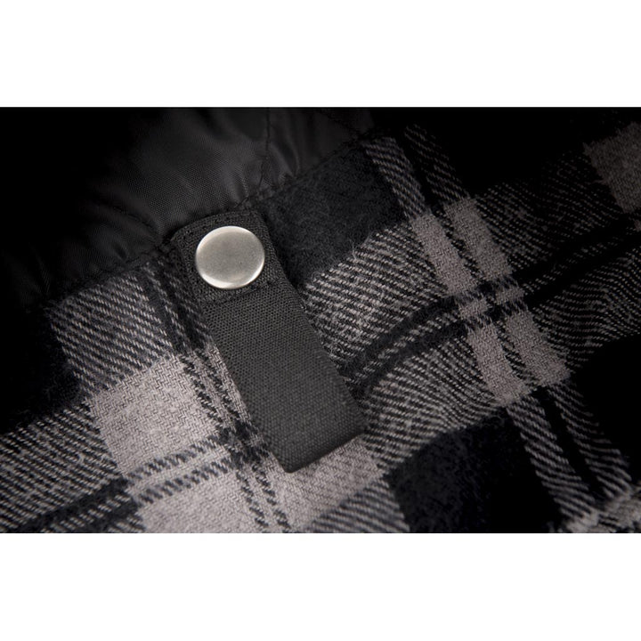 Highway 21 Marksman Flannel Black/Grey - Close-Up of Strap