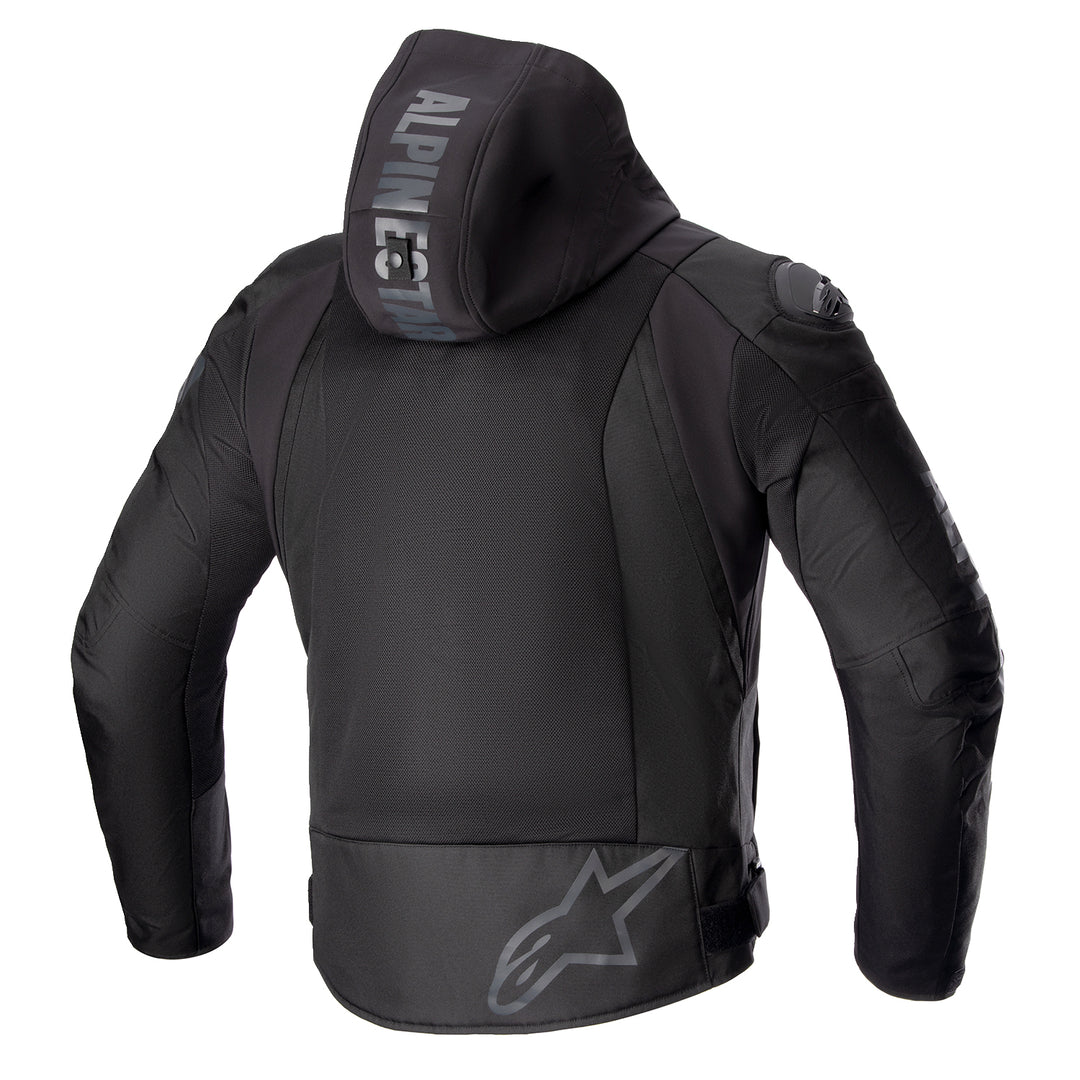 Alpinestars Zaca Air Jacket Black - Rear View