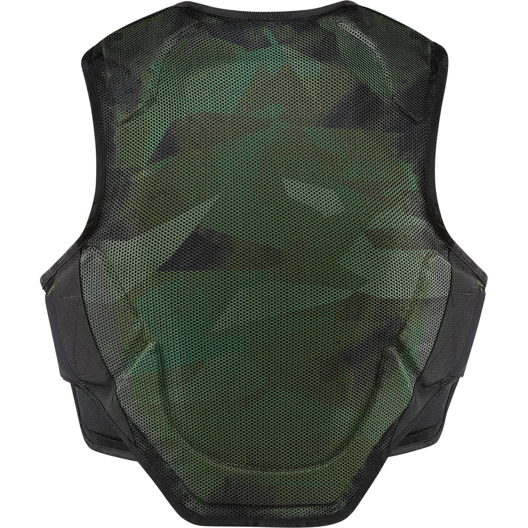 ICON Field Armor Softcore™ Vest Green Camo - Rear View