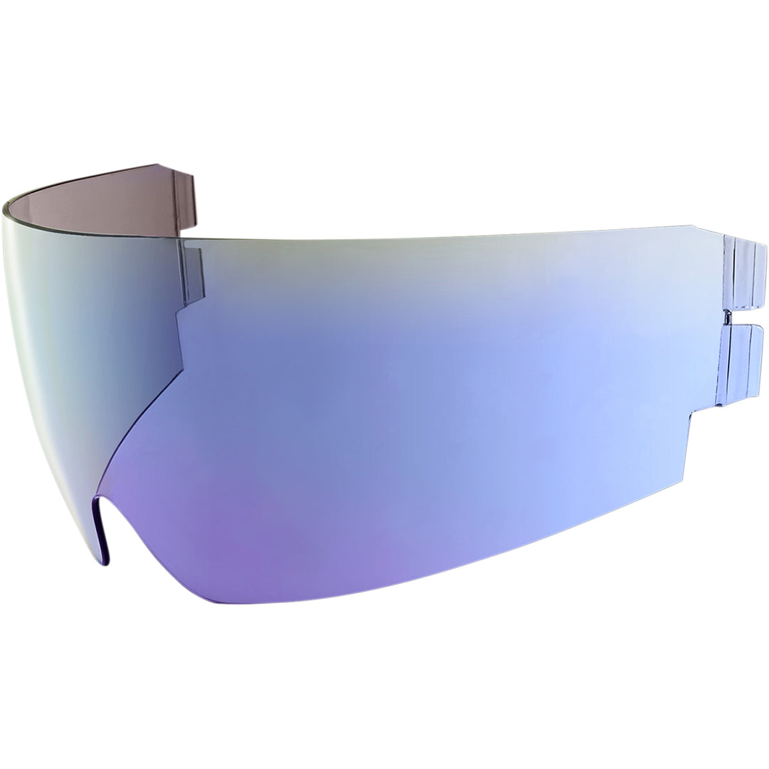 ICON Alliance GT/Airflite/Airform™ Helmet Dropshield RST Blue - Front Side View