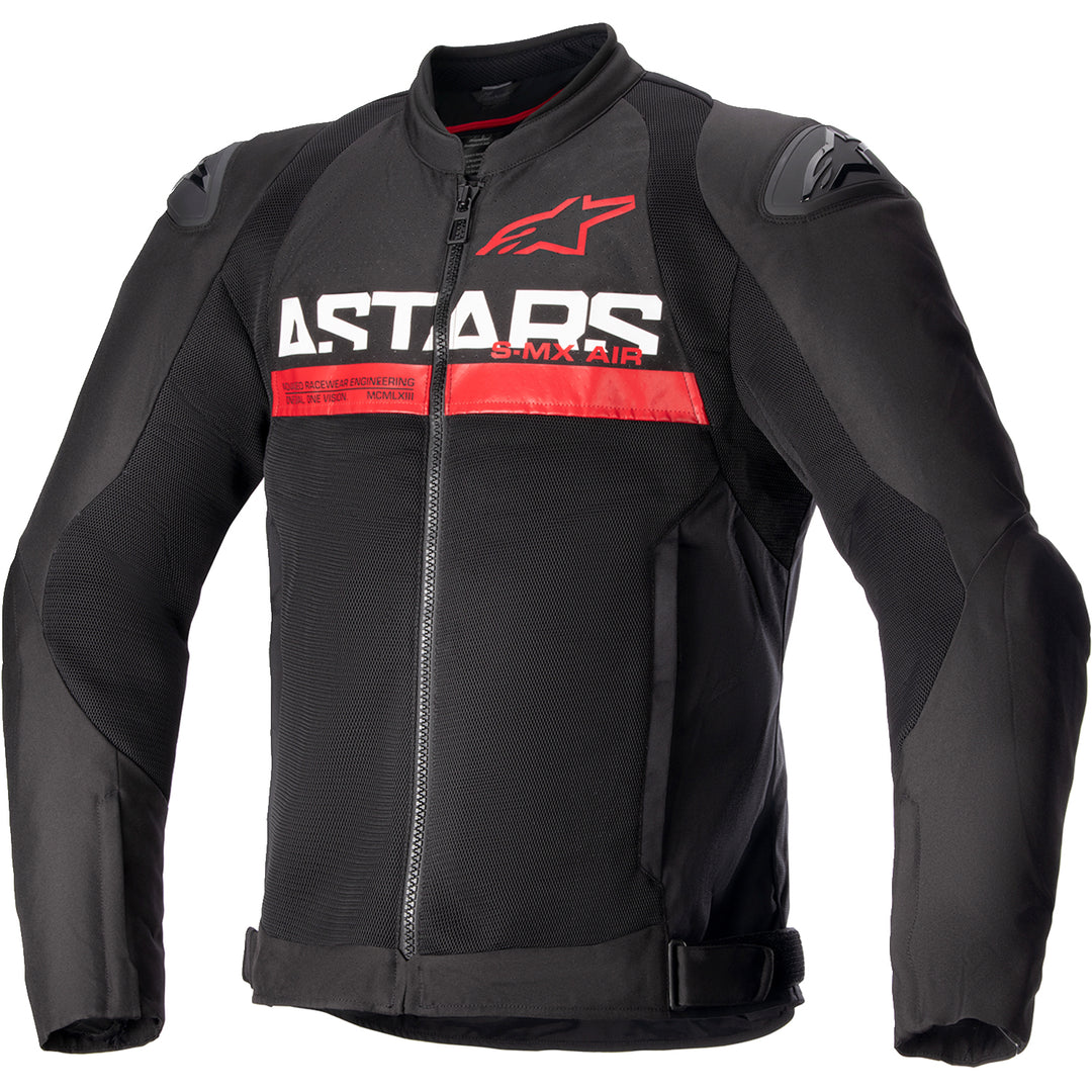 Alpinestars SMX Air Jacket Black/Red - Front View