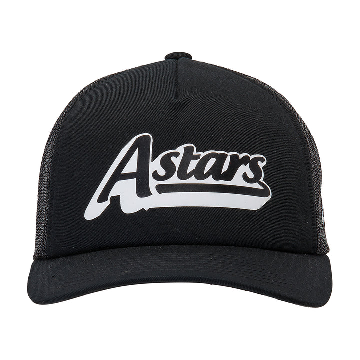 Alpinestars Delivery Trucker Hat Black/Black - Front View