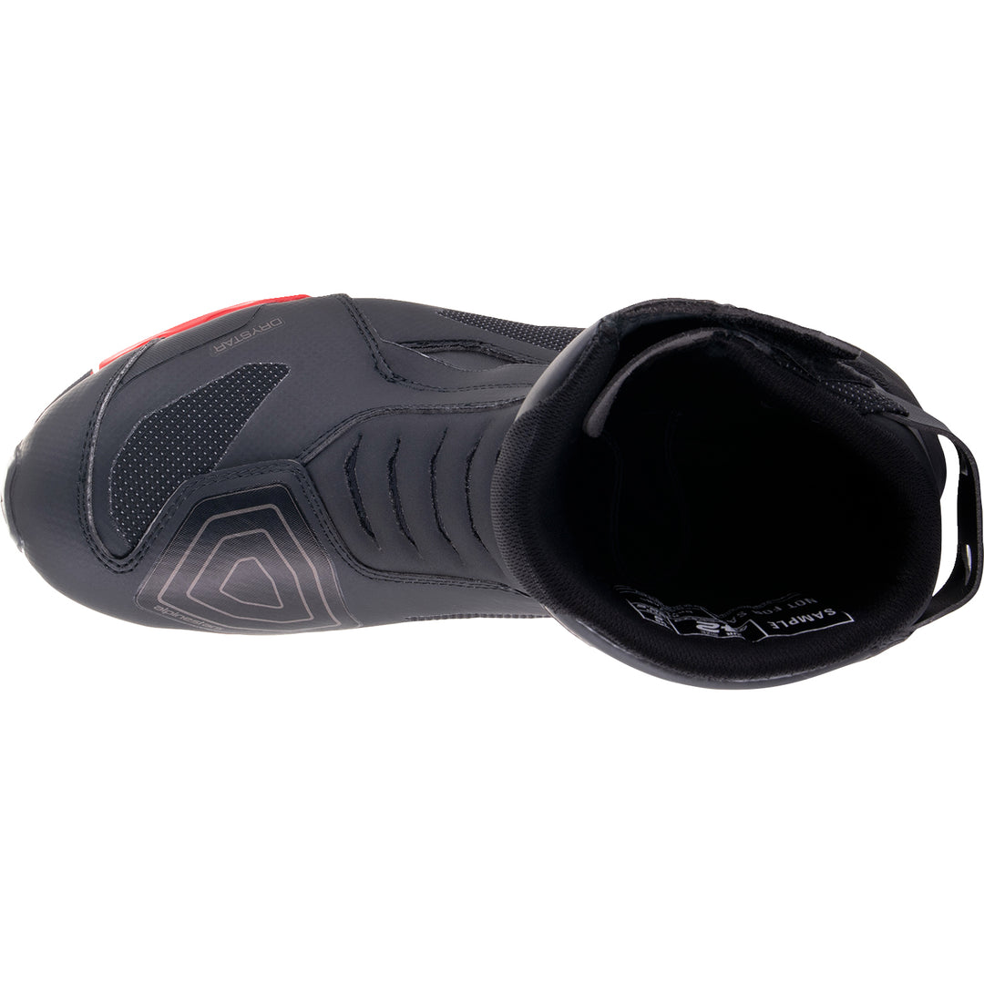 Alpinestars Stella RT-7 Drystar® Boots Black - Top Down View