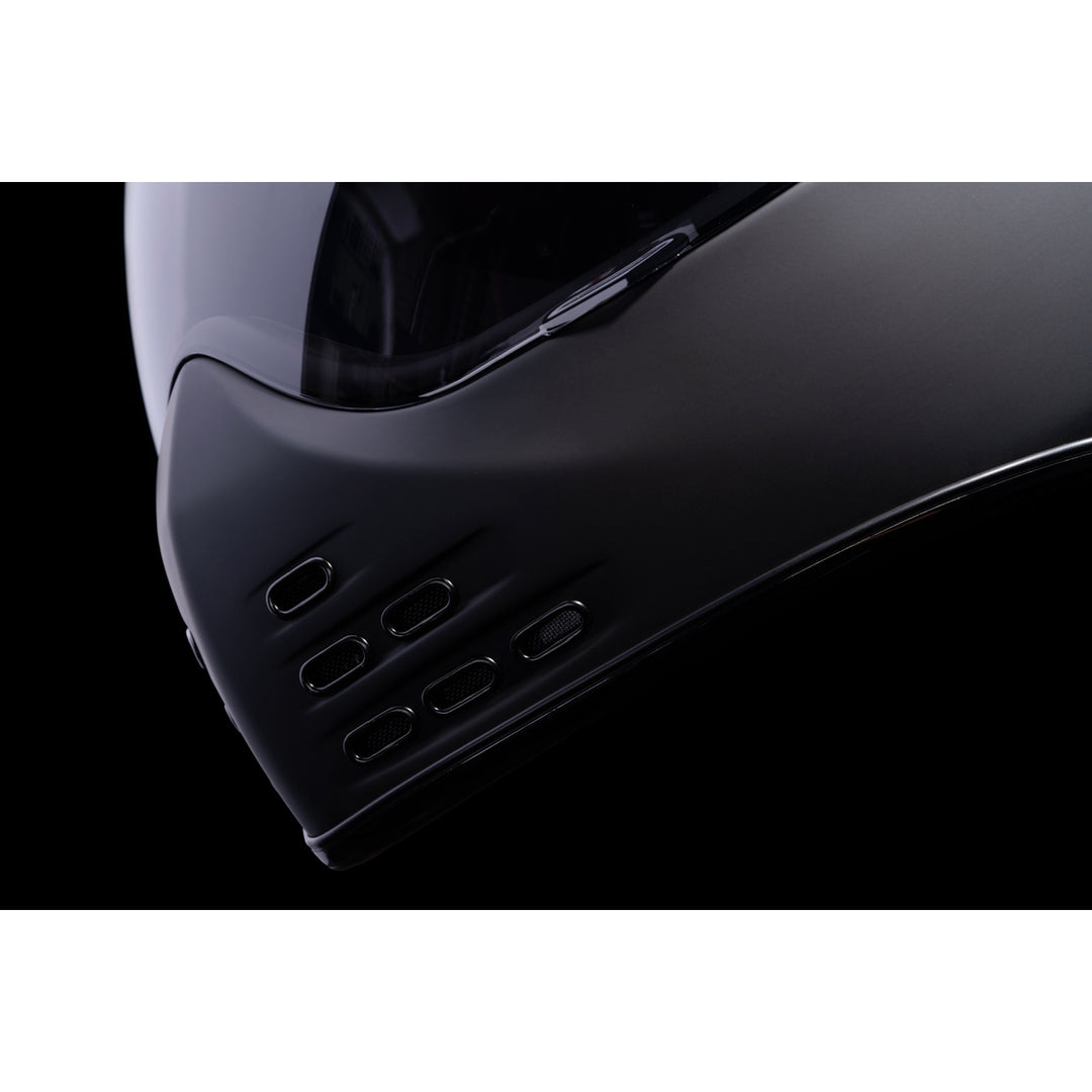 ICON Domain™ Rubatone Helmet - Close-Up of Mouth Vents