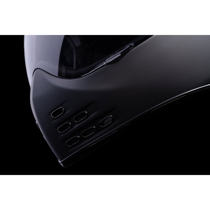 ICON Domain™ Rubatone Helmet - Close-Up of Mouth Vents