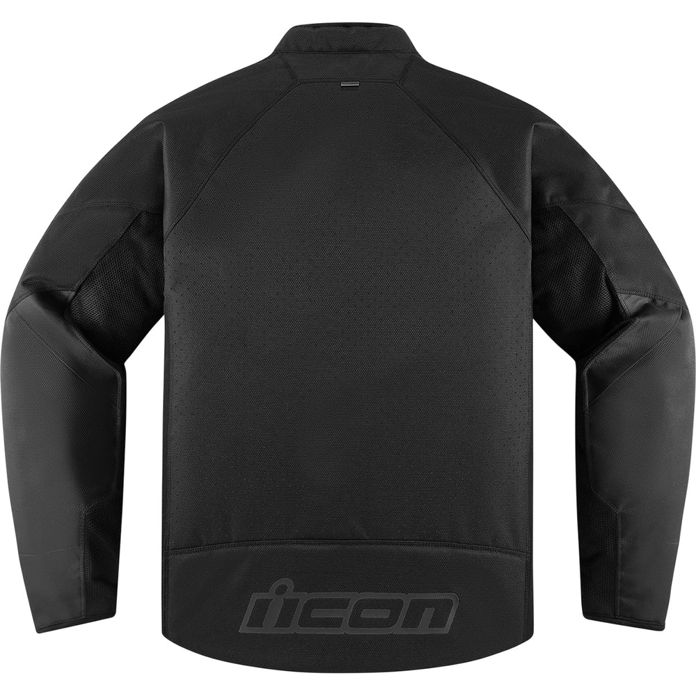 ICON Hooligan™ CE Jacket Black - Rear View