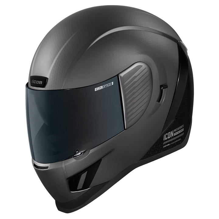 ICON Airform™ Counterstrike MIPS® Helmet Silver - Front Left Side View