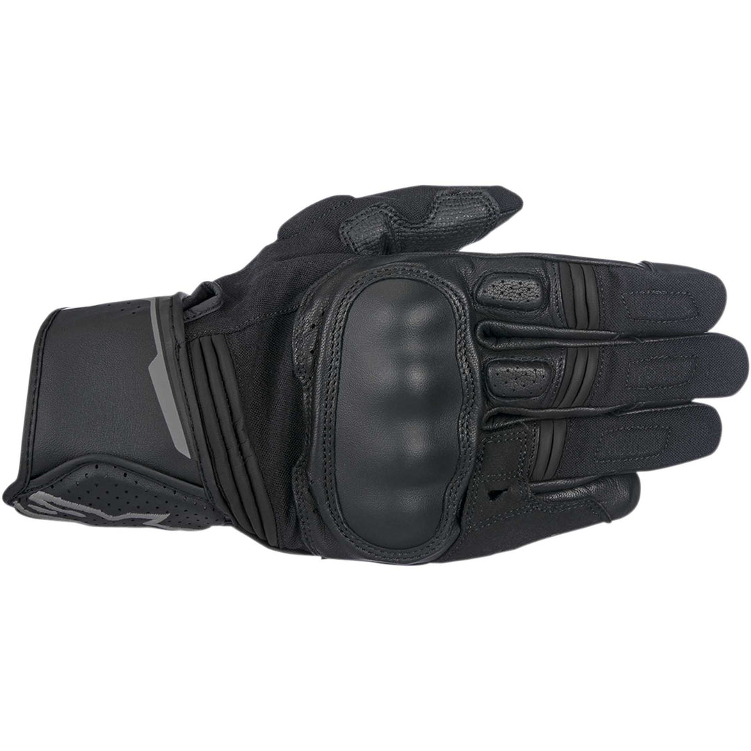 Alpinestars Booster Gloves Black/Gray - Back of Hand View