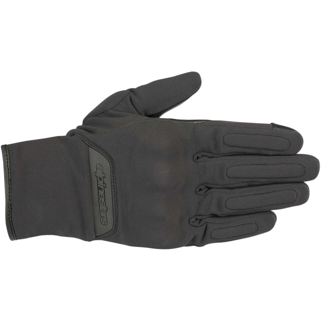 Alpinestars C-1 Gore Windstopper® V2 Gloves Black - Back of Hand View