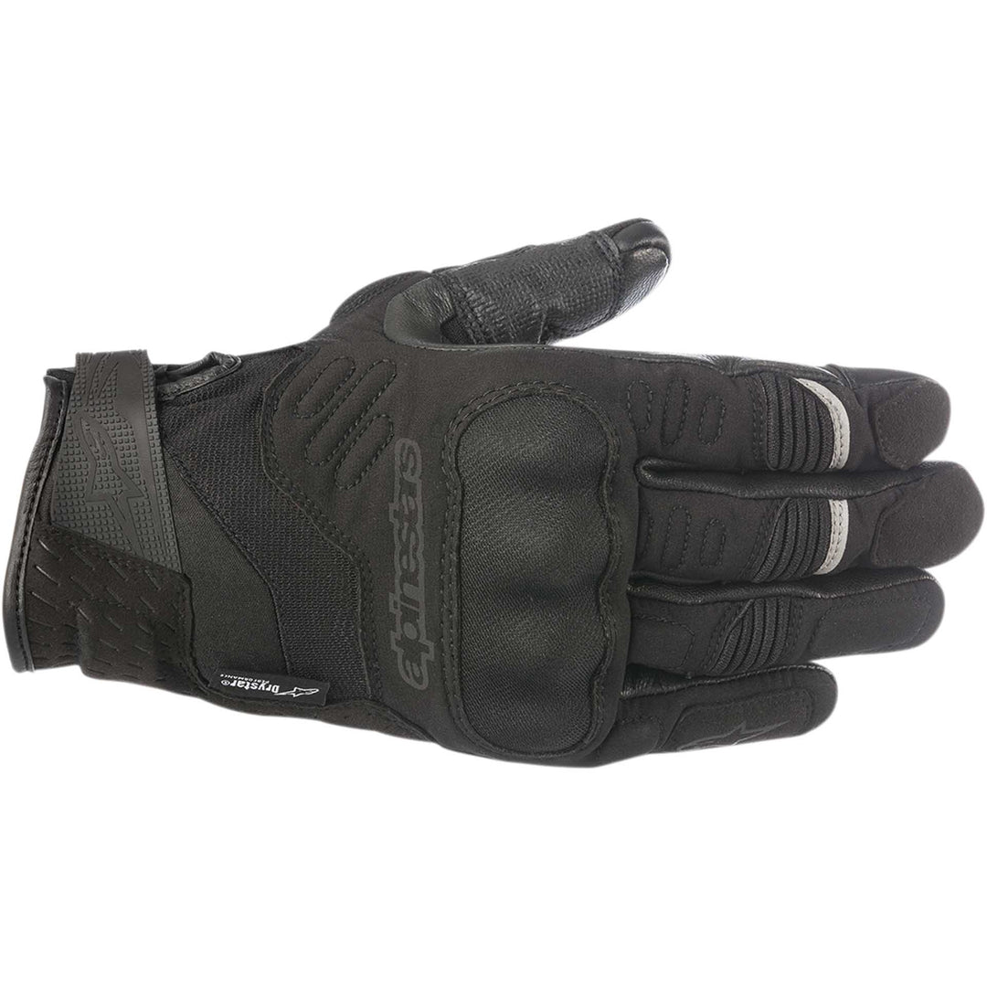 Alpinestars C-30 Drystar® Gloves Black/Gray - Back of Hand View
