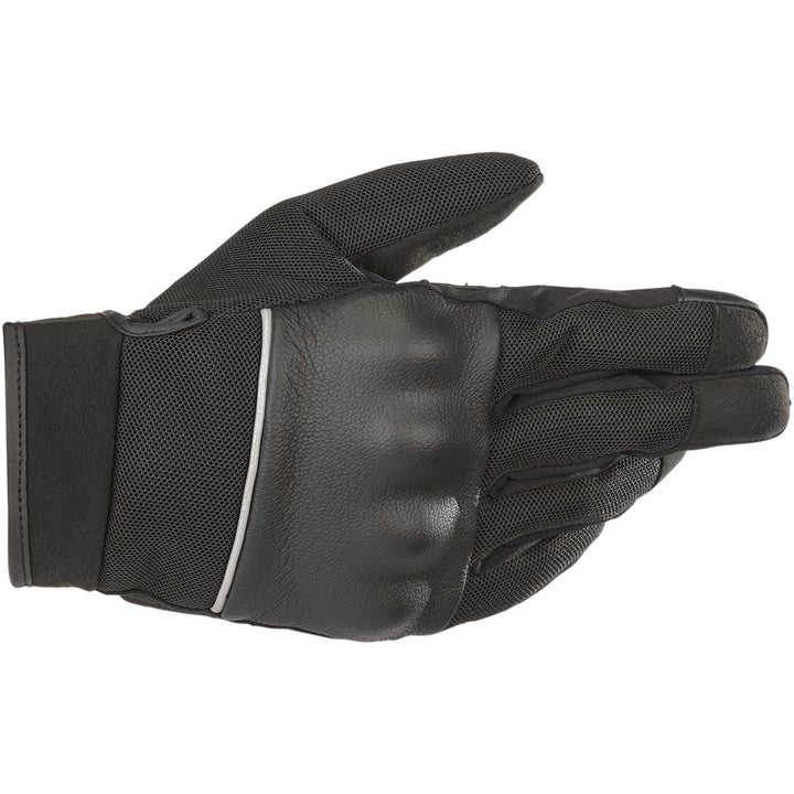 Alpinestars C Vented Air Gloves Black - Back of Hand View
