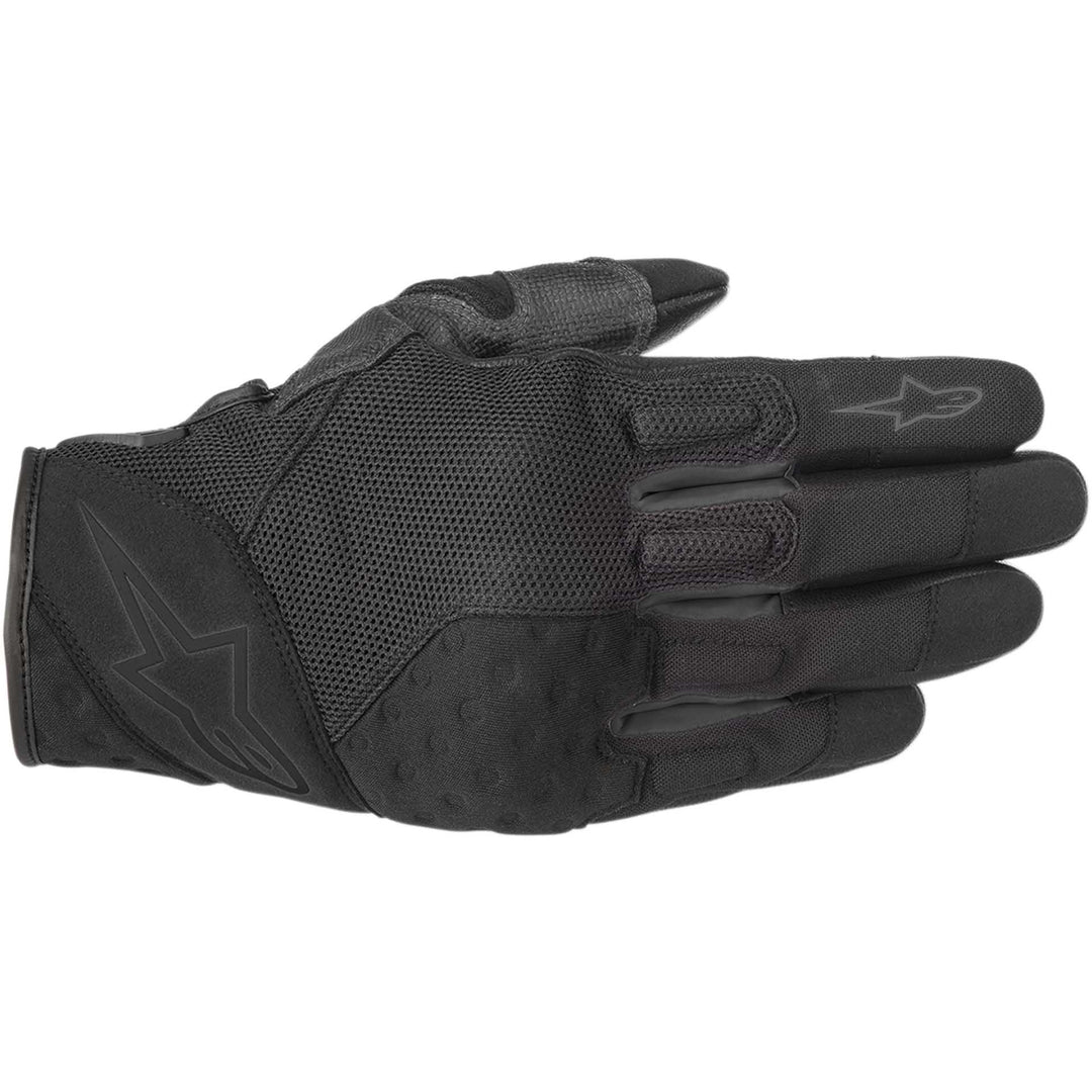 Alpinestars Crossland Gloves Black/Black - Back of Hand View