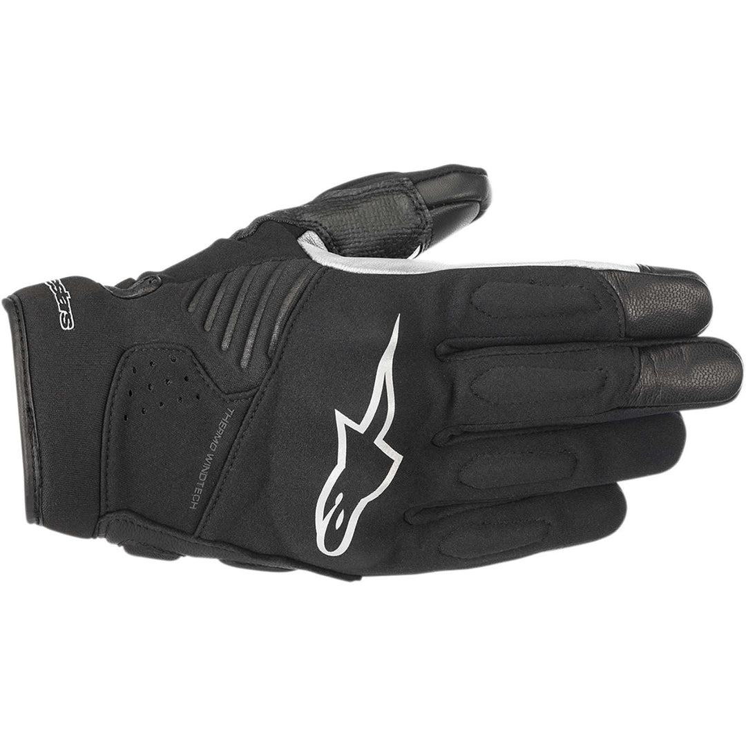 Alpinestars Faster Gloves Black - Back of Hand View