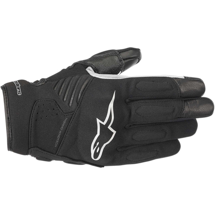 Alpinestars Faster Gloves Black - Back of Hand View