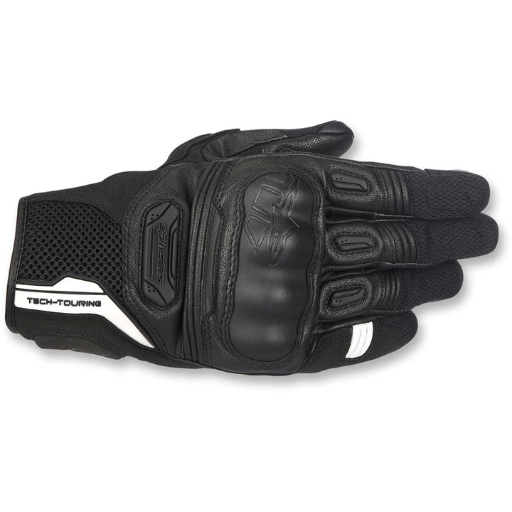 Alpinestars Highlands Gloves Black - Back of Hand View