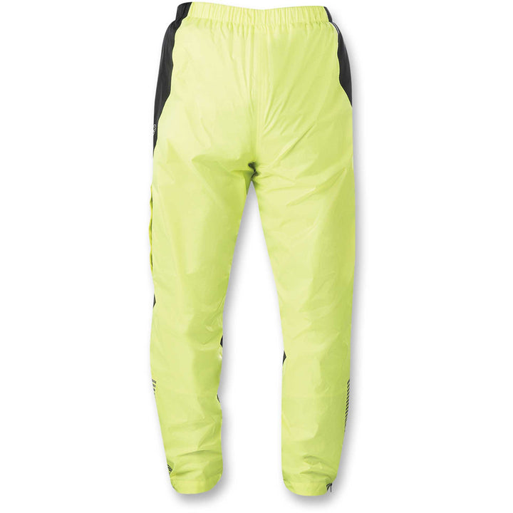Alpinestars Hurricane Rain Pants Yellow/Black - Front View