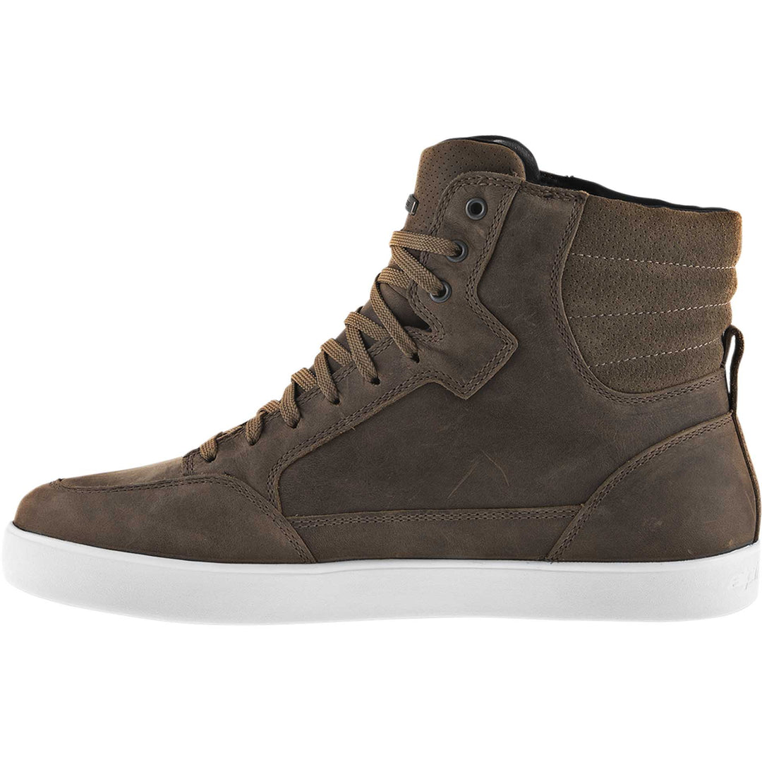 Alpinestars J-6 Waterproof Shoes Brown - Inner Side View