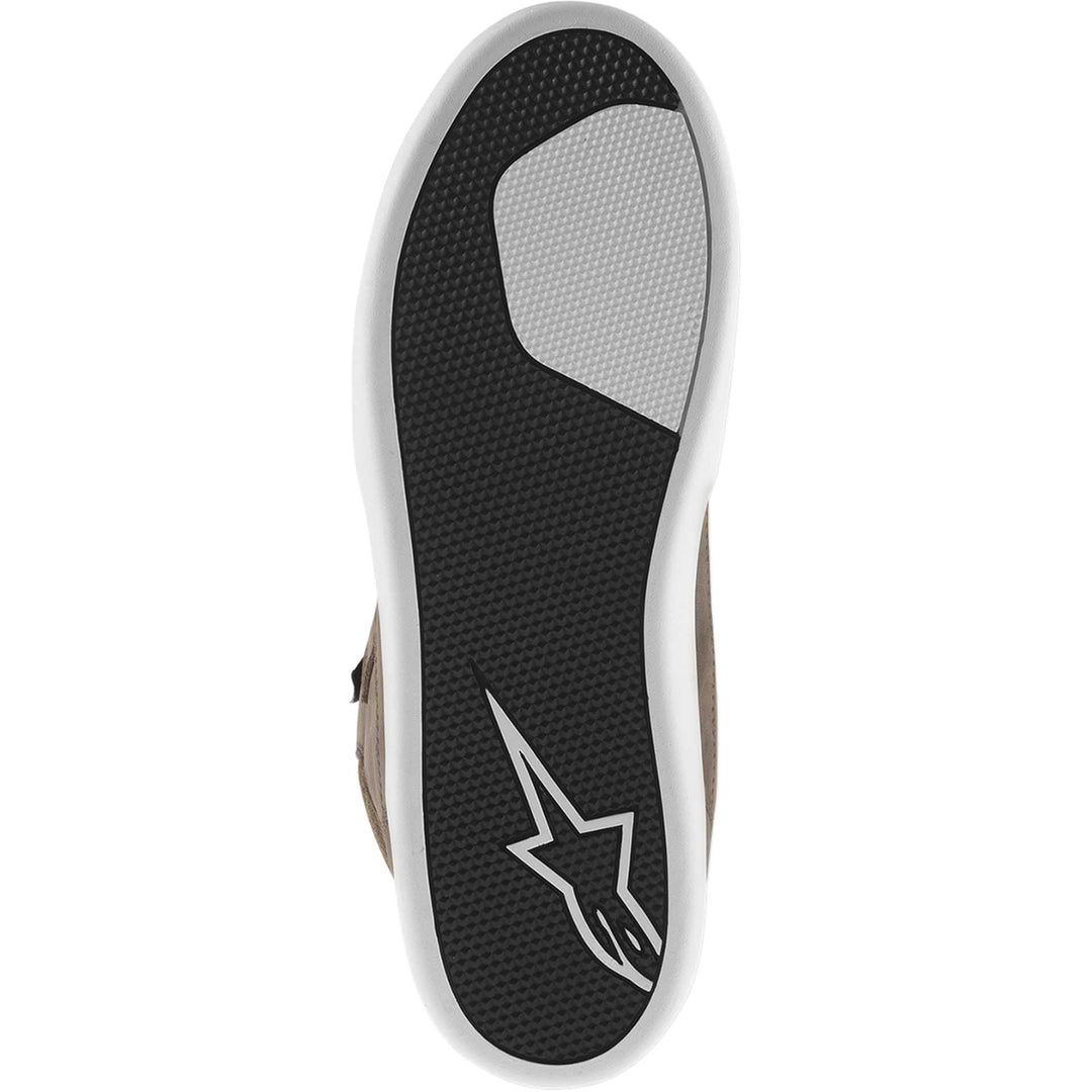 Alpinestars J-6 Waterproof Shoes Brown - Sole View