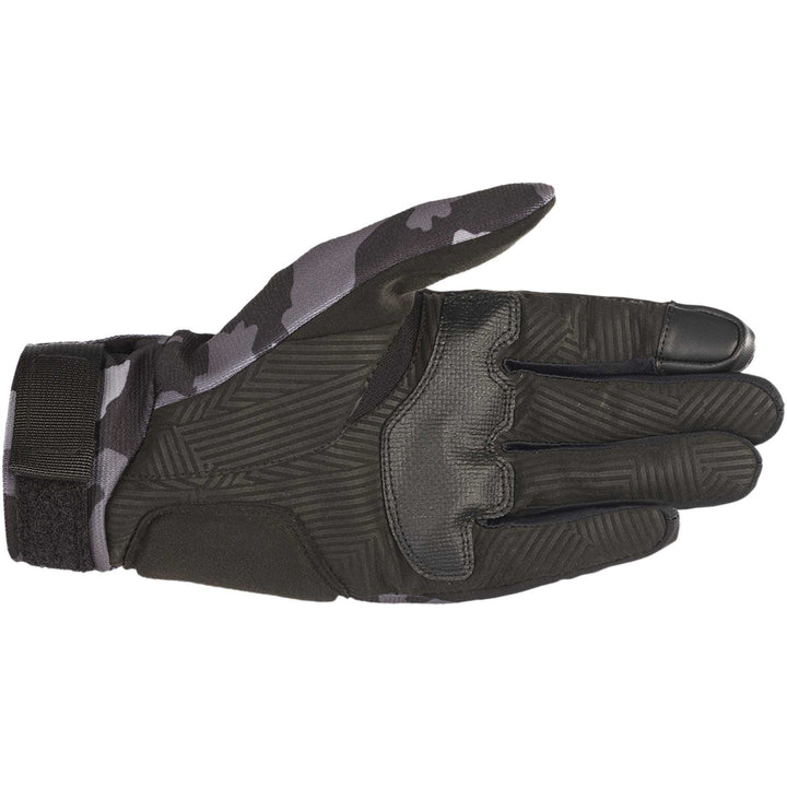 Alpinestars Reef Gloves Black/Gray Camo - Rear View