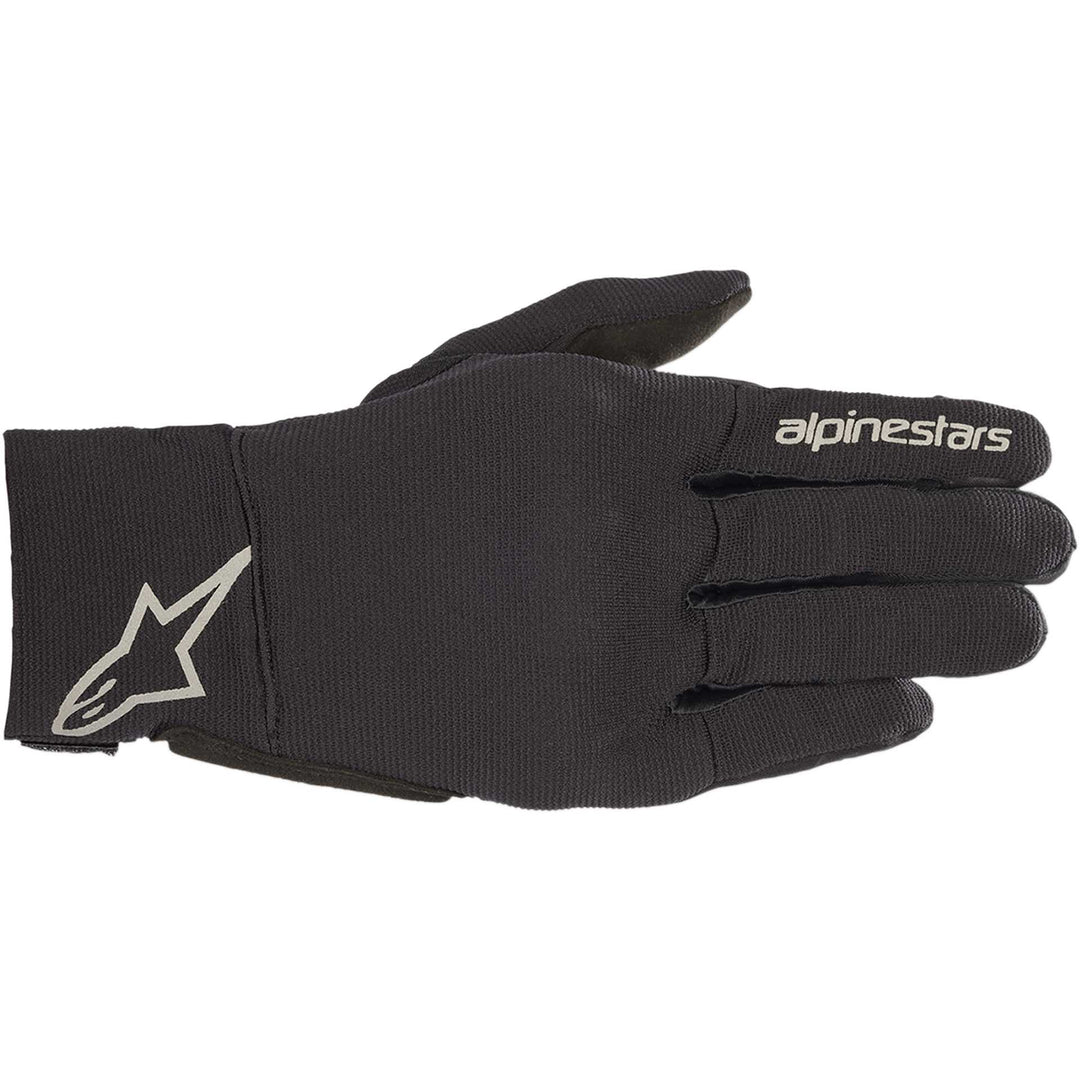Alpinestars Reef Gloves Black/Reflective - Back of Hand View