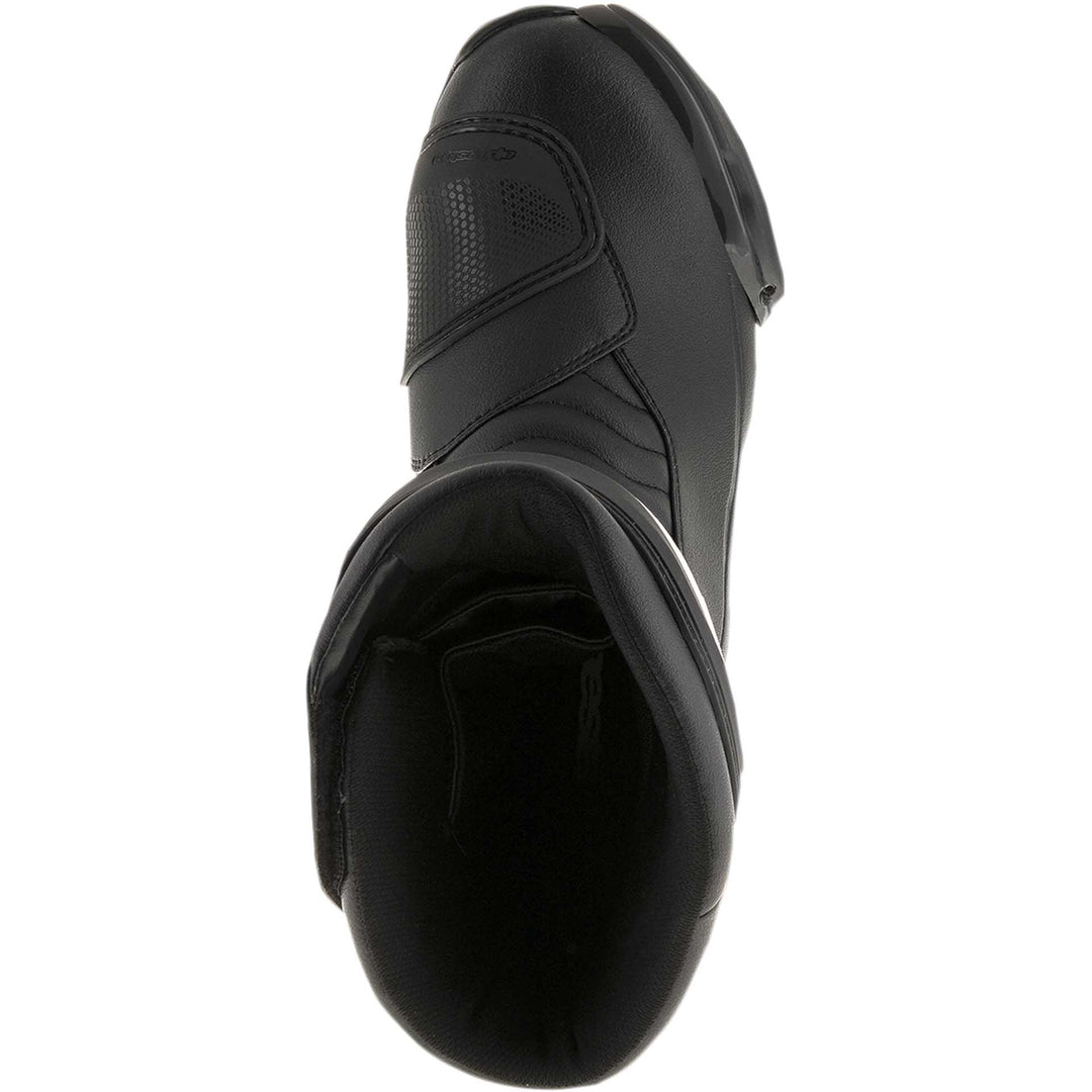 Alpinestars SMX S Boots Black - Top Down View